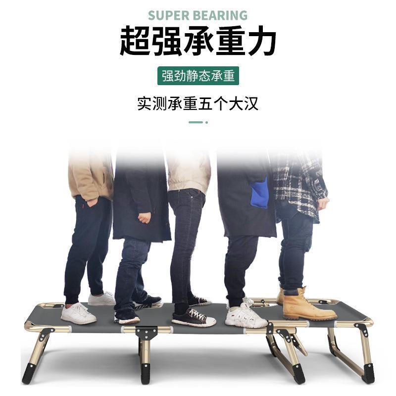 拆折床叠床可收办缩公室躺休午睡YX0sloeO床L陪护床折叠午单人轻