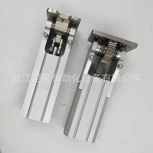 机械手链NHR侧姿组90度翻转齿条/气缸HC3240L/40铰40/5040/HCDW25