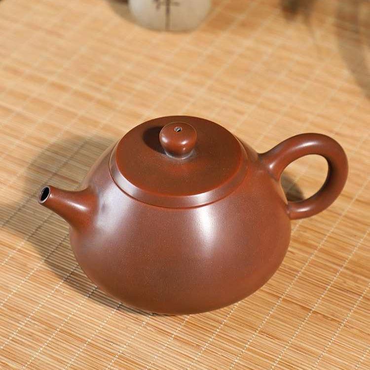 广西州坭斗F8758M兴陶茶壶单壶玉纯手工紫钦砂陶紫壶泥兴陶茶具