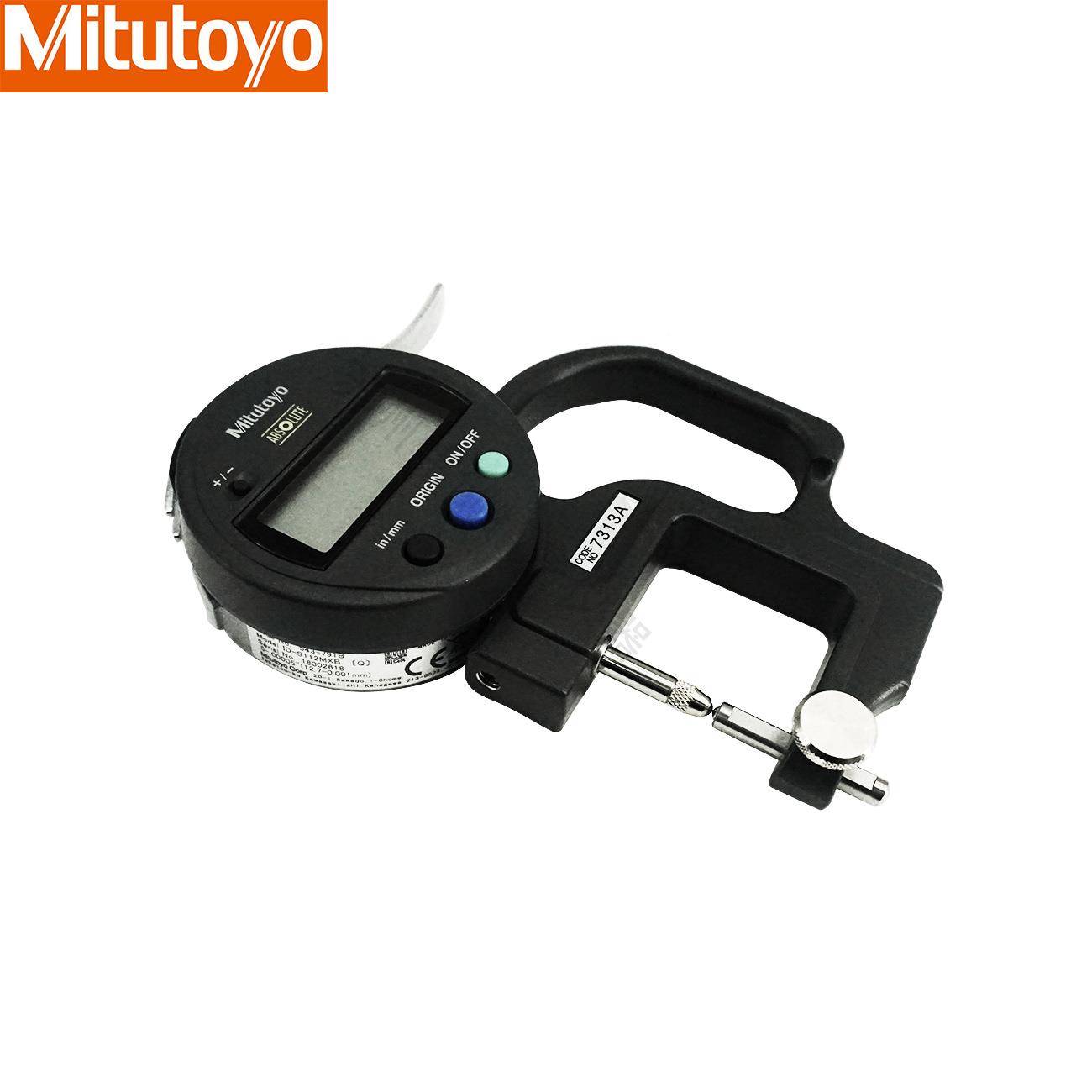 Mi面t显ut1oyo三丰数厚度表7A可测量凹凸镜片和凹凸VXW的厚度