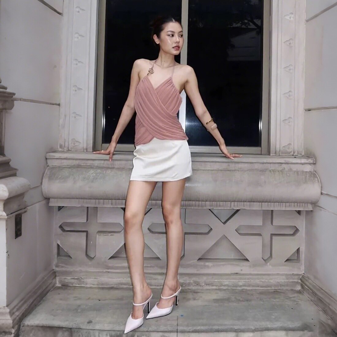 2026欧美风春节针织上衣