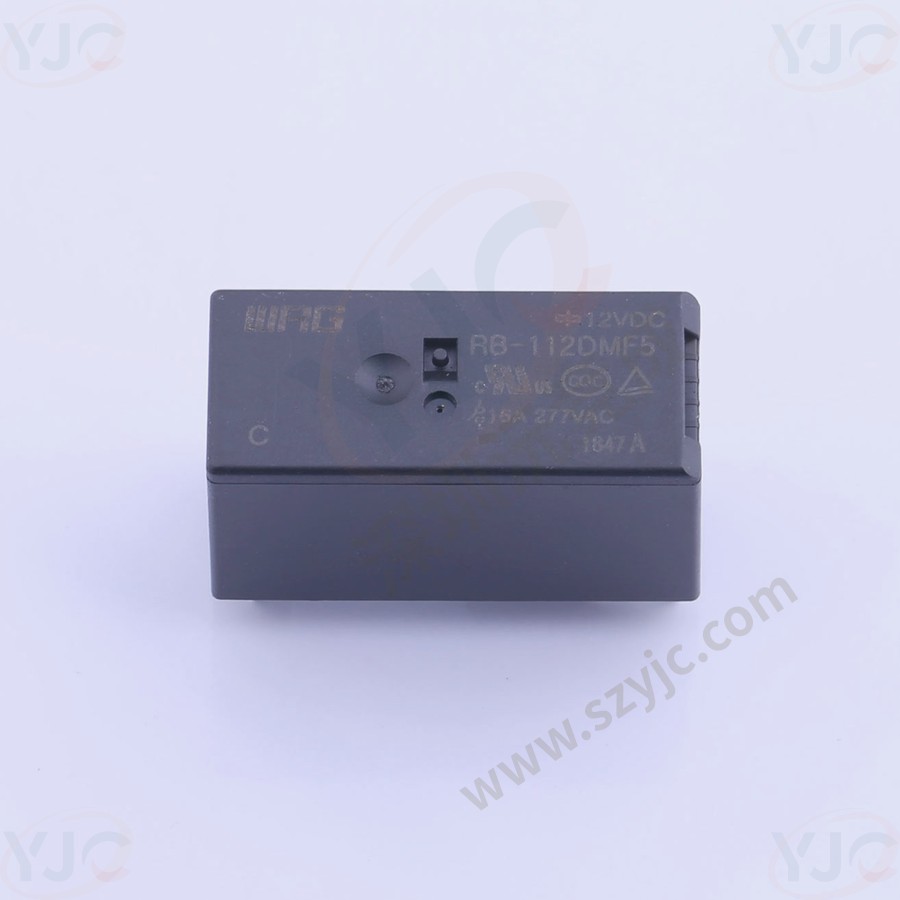 WRG(旺荣) 功率继电器 RB-112DMF5 DIP,12.6x28.9mm
