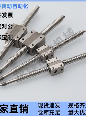 替换米思米滚珠丝杆BSBR BSBRK 1505 1510 2005 2010 2505 2510