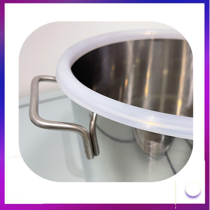 不锈钢汤桶边桶专用垫圈溢防保温桶耐高温密封圈圈翻商用封闭防尘