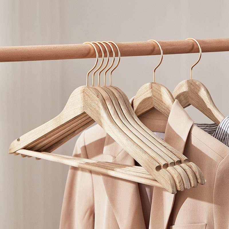木质衣架家用挂衣木制大衣吊带防滑衣撑防肩角女装童装服装店专用,收纳整理,木质衣架,淘宝优惠券,粉丝福利购,淘宝优惠卷