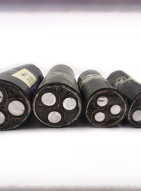 国标YJLV22铝芯高压70/95平方8.7/15千伏10KV铠装地埋电缆线