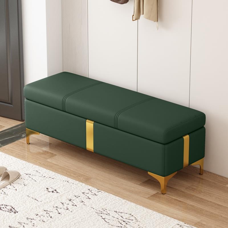 换鞋凳家用门口鞋柜服装店沙发长方形床尾收纳凳子储物可坐长条凳