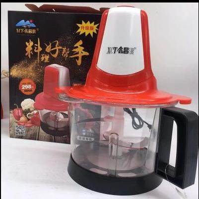 鑫昌泰家用多功能电动绞肉机碎馅切菜搅拌辣椒蒜蓉器婴儿辅食料理,厨房/烹饪用具,绞肉机/碎肉宝,淘宝优惠券,粉丝福利购,淘宝优惠卷