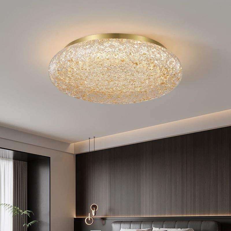 卧室灯全铜轻奢北欧简约现代圆形铂金树脂过道主卧书房护眼吸顶灯,纺织面料/辅料/配套,纺织机械配件,淘宝优惠券,粉丝福利购,淘宝优惠卷