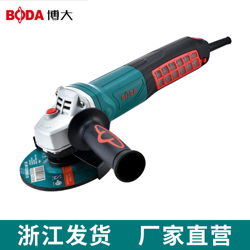 博大多功能无刷角磨机工业手提角向磨光机专业砂轮打磨抛光切割机