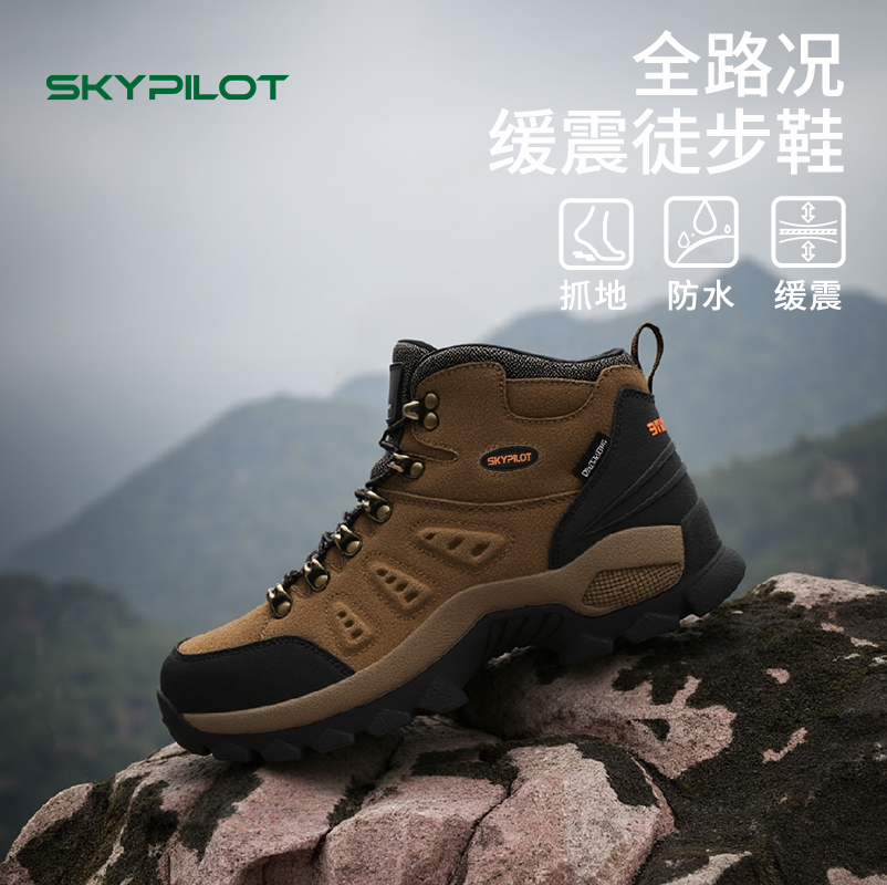 SkyPilot户外防水登山鞋男女款