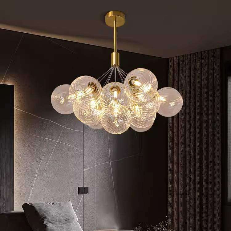 全铜客厅卧室泡泡球吊灯现代简约风网红客厅餐厅奶油风格美式灯具,纺织面料/辅料/配套,纺织机械配件,淘宝优惠券,粉丝福利购,淘宝优惠卷