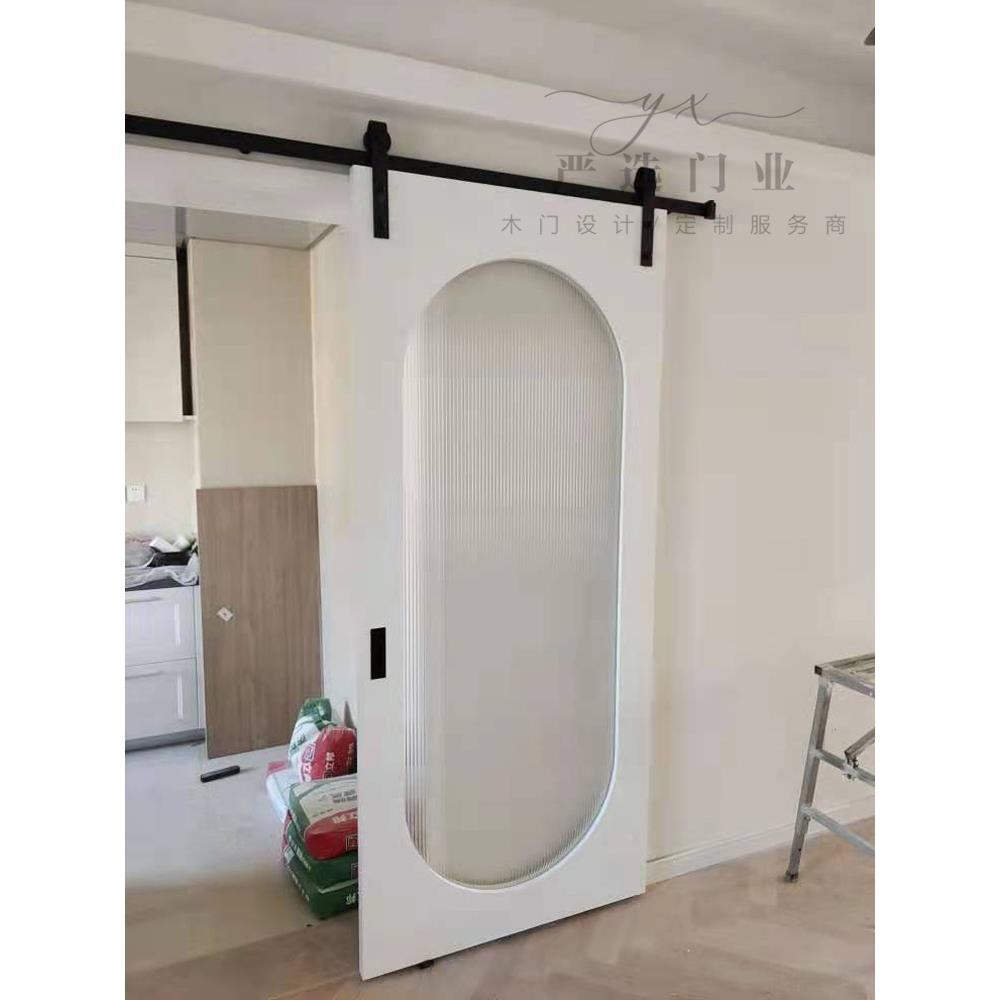 谷仓隐门轨门书架绘本小吊红红门厕所约534门简卫生间藏移门
