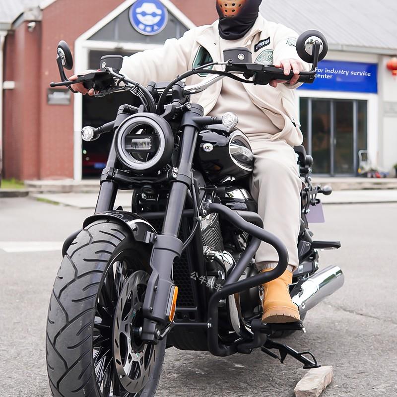 适用于金吉拉350Ace防护杆Cvt保险杠新侧袋折叠靠背挡板防烫罩改