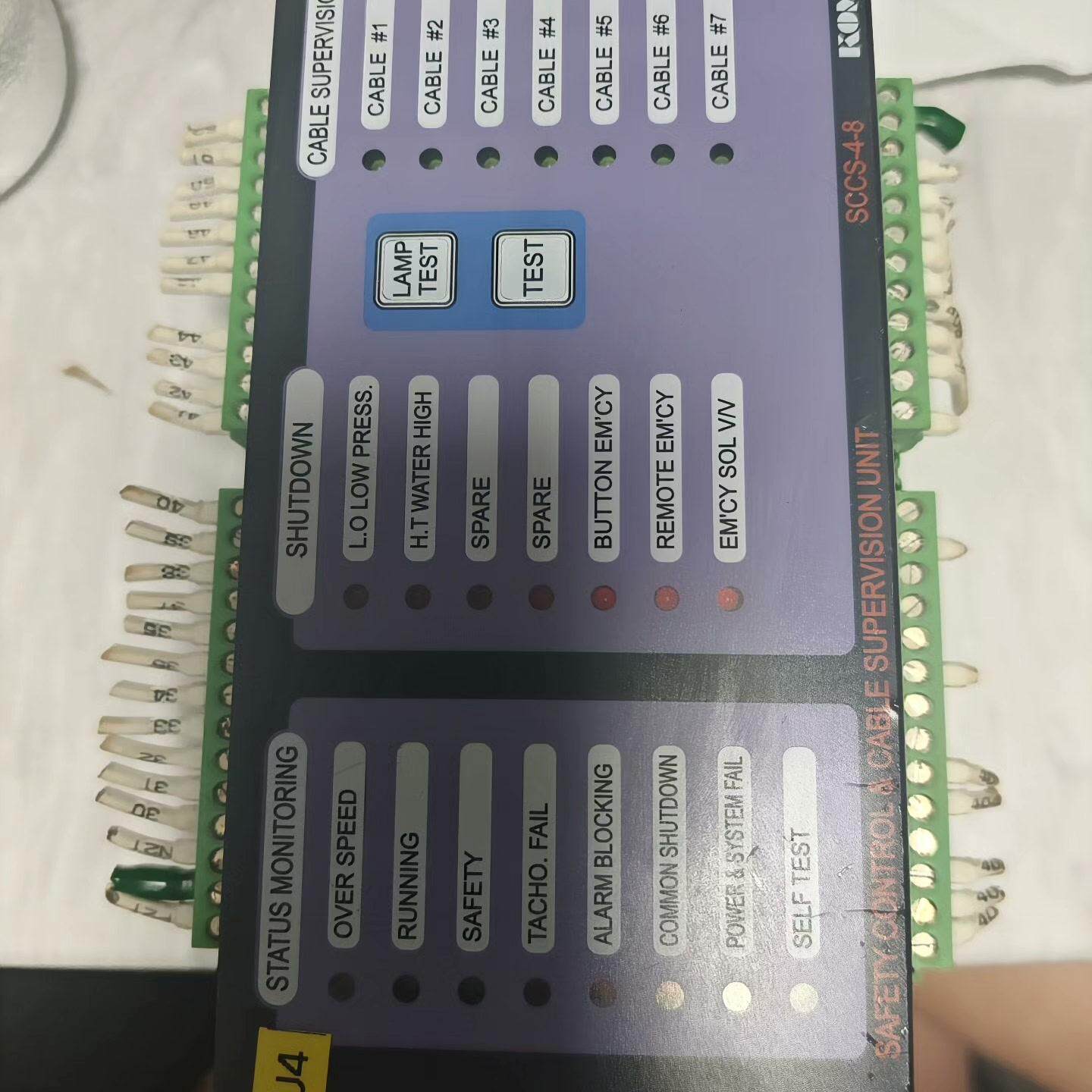 KOMECO 安全控制电缆监控装置 船舶工控配套议价维修