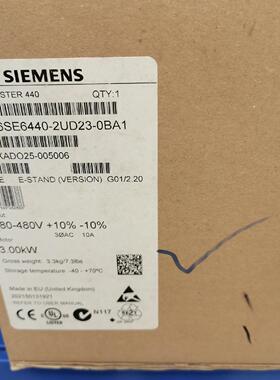 6SE6440-2UD23-0BA1 变频器 3KW MICROMASTER 440议价维修