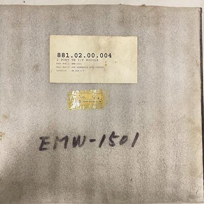 EMW-1501 TERASAKI峙崎模块板 原厂工控配件议价维修