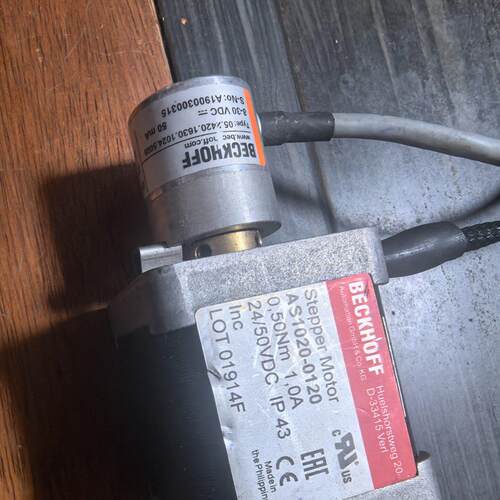 AS1020-0120 步进电机 BECKHOFF倍福工控自动化配件议价维修