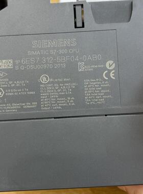 6ES7 312-5BF04-0AB0 CPU模块 S7-300系列工控模块议价维修