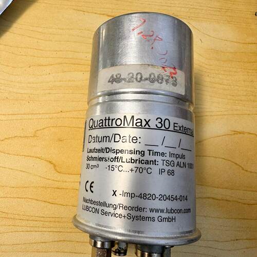 QuattroMax 30 External LUBCON工业润滑注油器 IP68防护议价维修