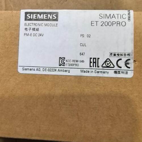 6ES7 148-4CA00-0AA0 PM-E 电子模组 DC 24V ET200PRO议价维修