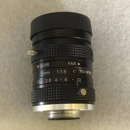 TC1616-21MP 工业镜头 16mm 1:1.6 Tokina 定焦视觉镜头议价维修