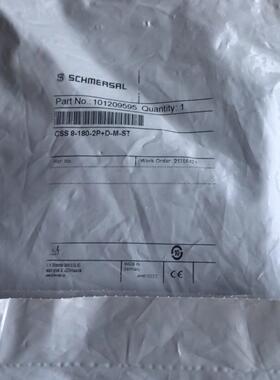 CSS 8-180-2P+D-M-ST SCHMERSAL施迈赛工控自动化配件议价维修