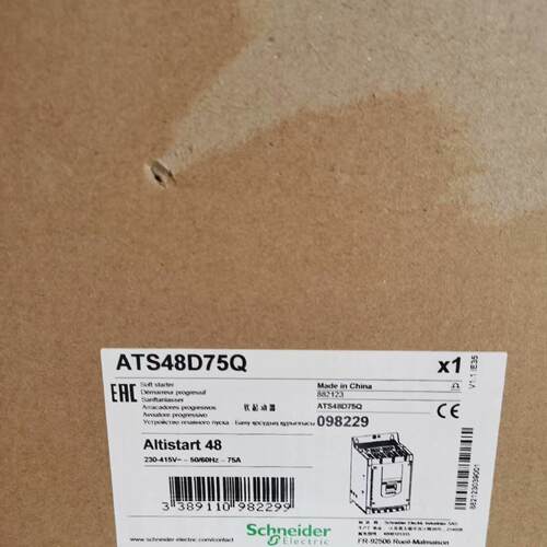ATS48D75Q ATS480C系列 软起动器 可开13%增值税发票议价维修