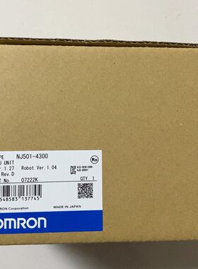 NJ501-4300 CPU单元 工业自动化控制模块 品质保证议价维修