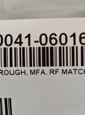 0041-06016 amat RF feedthrough MFA RF Match议价维修