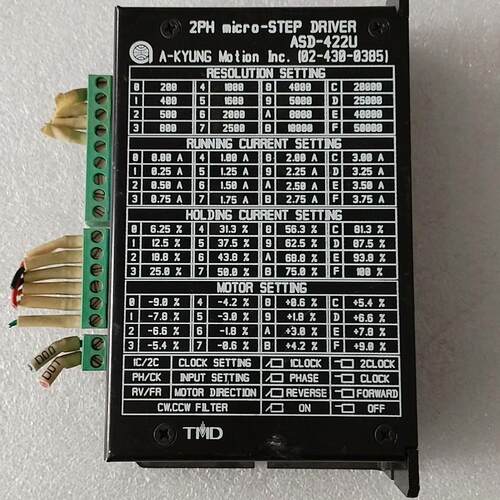 ASD-422U A-KYUNG 二相微步步进电机驱动器 工控驱动议价维修