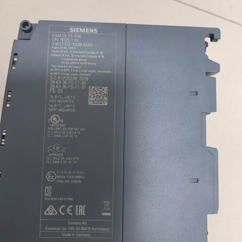 6ES7 512-1CK00-0AB0 PLC工控模块 32点输入输 24V议价维修