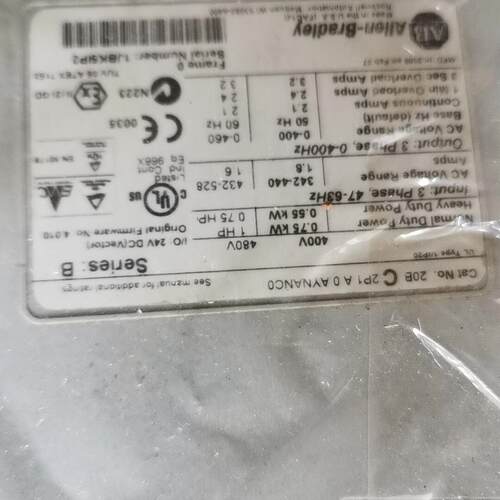20BC2P1A0AYNANC0 AB三相工业变频器 B系列议价维修