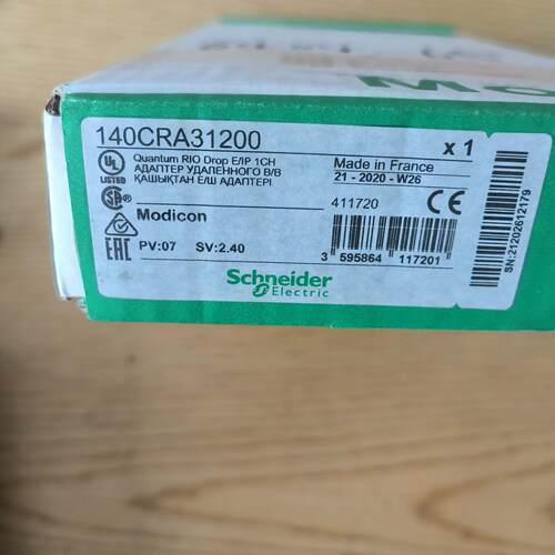 140CRA31200 Quantum RIO Drop 工控适配器模块议价维修