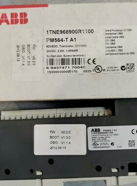 1TNE968900R1100 PM564-T A1 ABB CPU模块 128kB内存议价维修