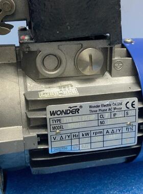 WMS6324 STE H63 B5/4P WONDER三相交流动力电机议价维修
