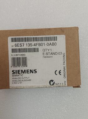 6ES7135-4FB01-0AB0 模拟量模块 ET200S 2AO U ST议价维修