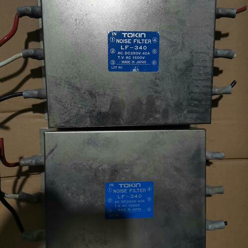 LF-340 TOKIN工业噪声滤波器 AC DC250V 40A议价维修