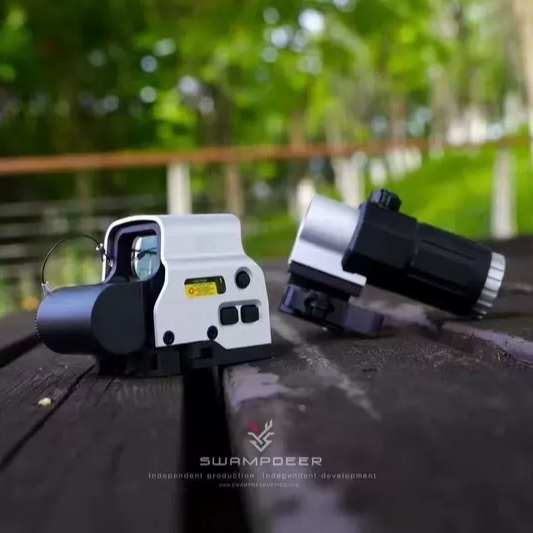 沼泽鹿金属全息红点558G33侧翻模