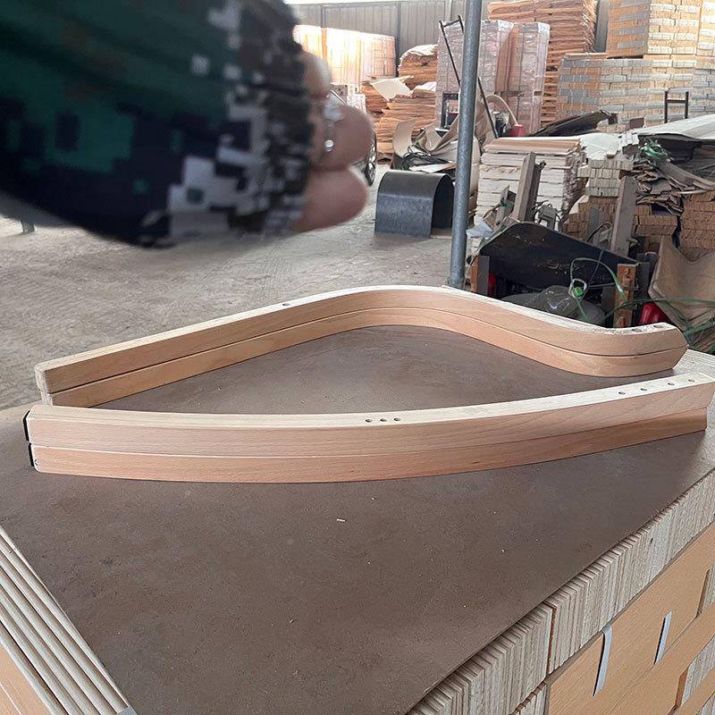 各种实背连体靠坐客厅餐桌面板方凳书桌多板层弯IIS曲木板实木木