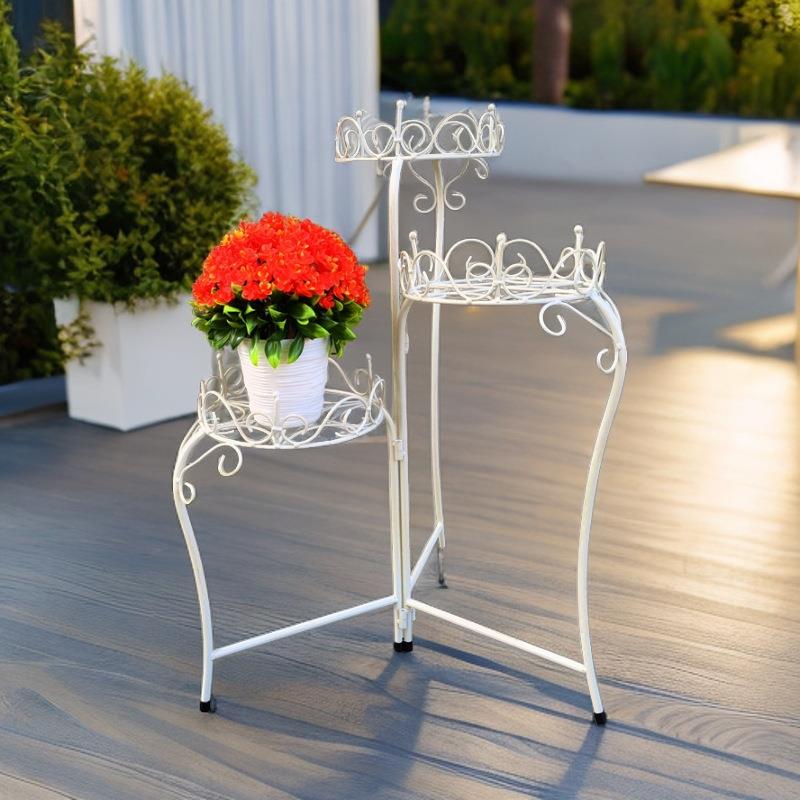 简约阳花台盆架落式户外置物架地室内艺花架子置无品牌/物架铁一