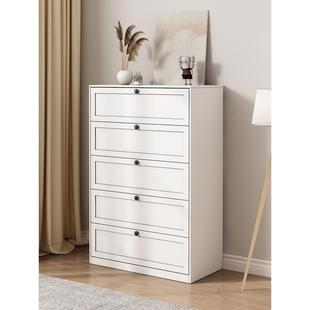 家用钢制卧室DG-09-08斗柜现代简约床头抽屉柜梳妆台厅多层储物收