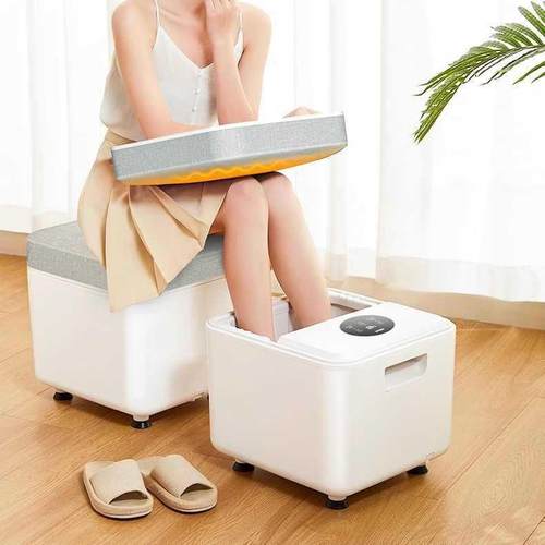 热销款脚桶家用全自温动182恒温加热洗脚电盆保智能按泡摩高深足