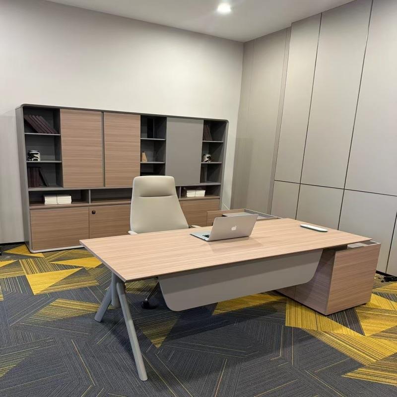 主管桌简现代FL-T01经理桌单人办桌椅组合尚轻时约奢办公室家公具