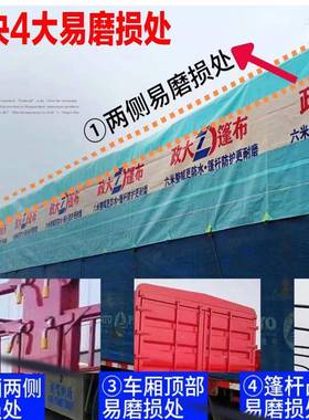 便7L8K货雨布车篷布防水布户外加厚g2F76TH75M40防晒遮雨轻平板挂