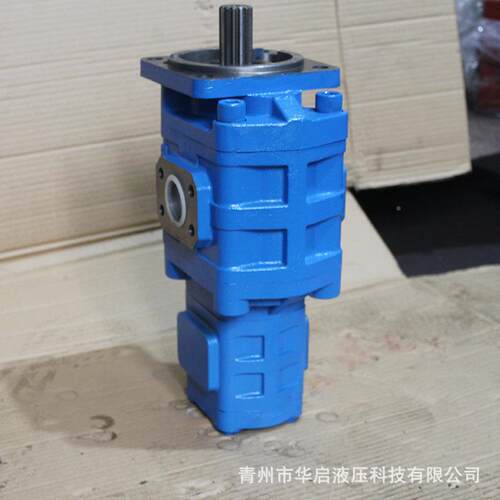 CBGJ1020双联齿轮泵恒特专渣机用高压双联泵直供扒佳木斯煤机上打