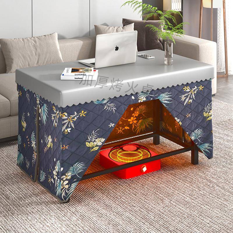 火桌子全套家款用可折叠烤火架秋冬季牌：qita暖烤火炉取桌四方新