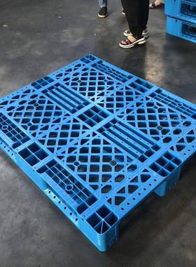 网叉车胶板物流注塑防潮垫板货架格仓BZL库卡货物川字塑料塑托盘