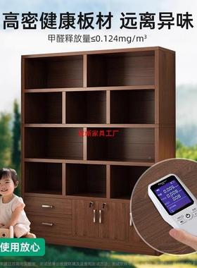 书柜储物柜FZP一体客厅带展示柜靠墙门柜置子办公室物柜用落地家