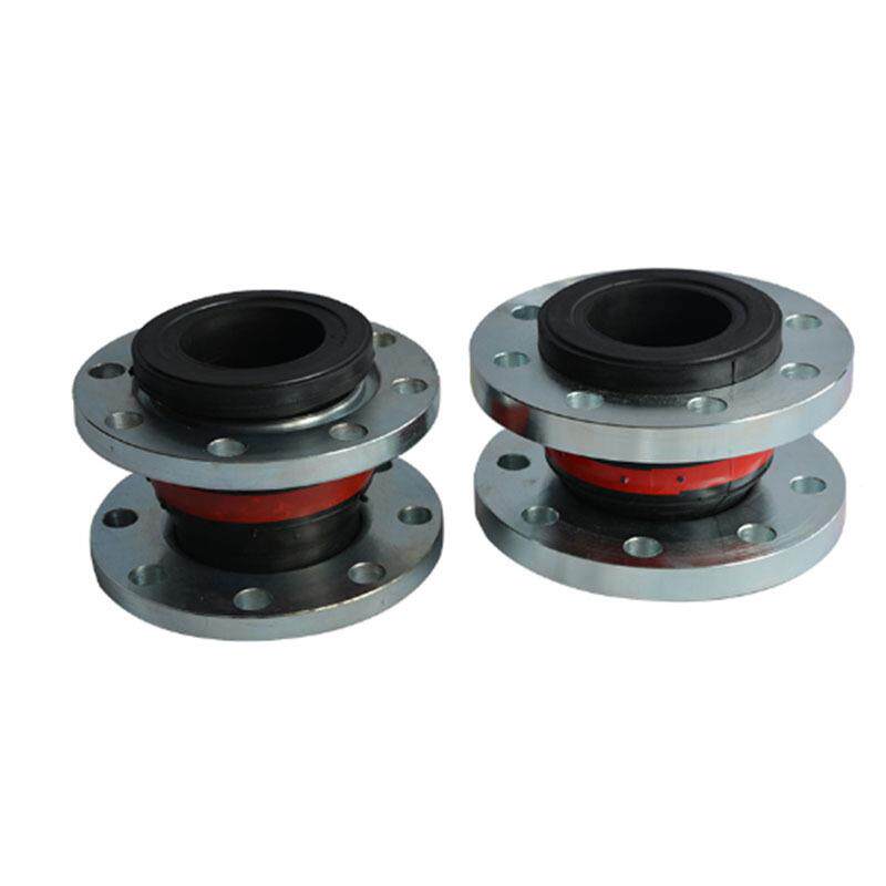 橡胶头单橡802球胶接头限接位橡胶头翻边橡胶接头接卡箍橡胶接头